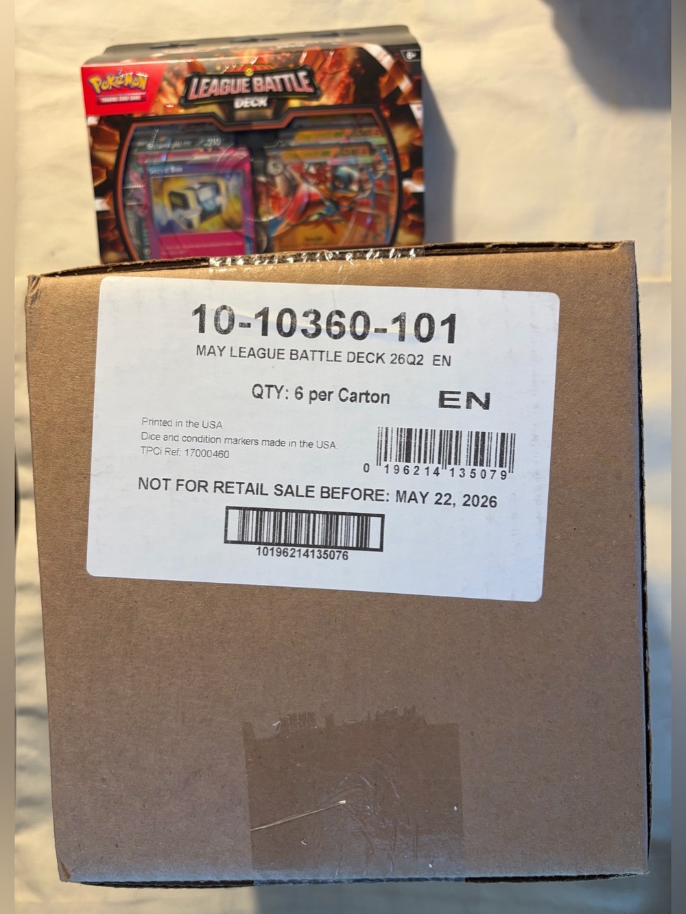 Mega Lucario EX Battle Deck Sealed Case